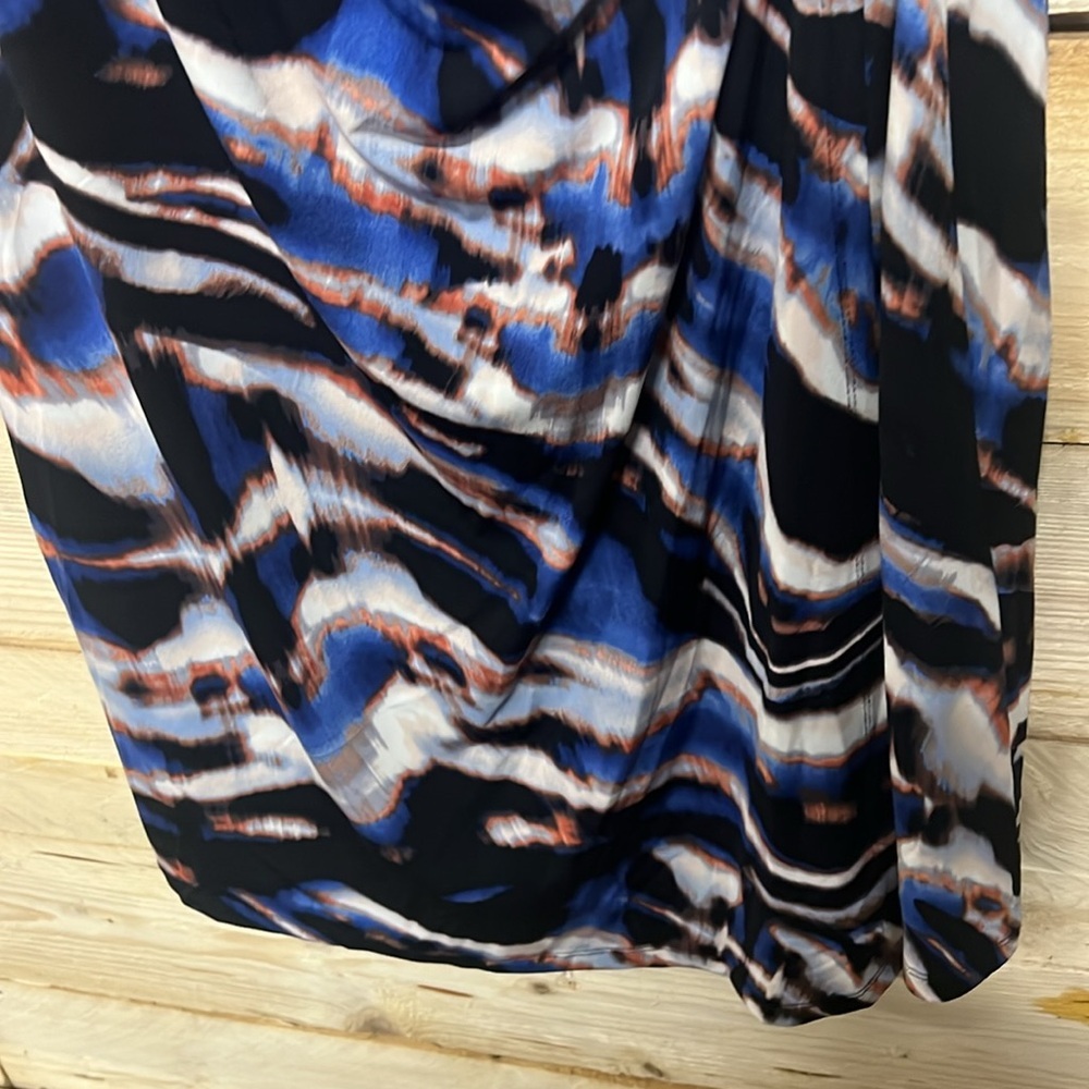Calvin Klein 3/4 Sleeve Wrap dress size L - Picture 4 of 7